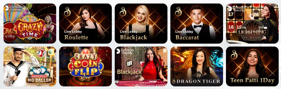 Jeux de casino en direct Wild Robin Casino