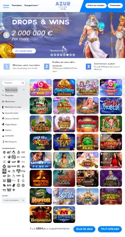 l'application et interface Wild Robin Casino