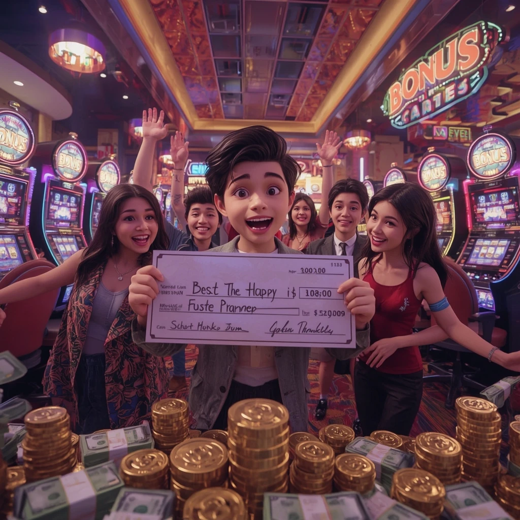 bonus dans les mains de l'homme au casino WILD ROBIN CASINO
